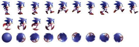 Sonic Hd Sprite By Moongrape Sprite Sonic Art