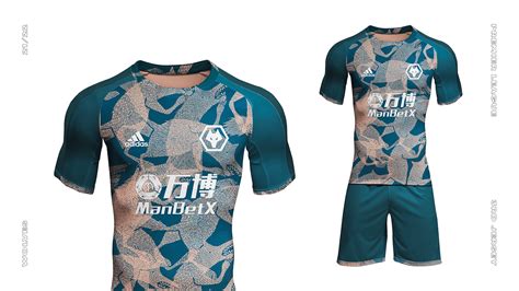 The only thing going on in terms of prints or graphic is a very subtle striping pattern. Premier League Kits 21/22 on Behance
