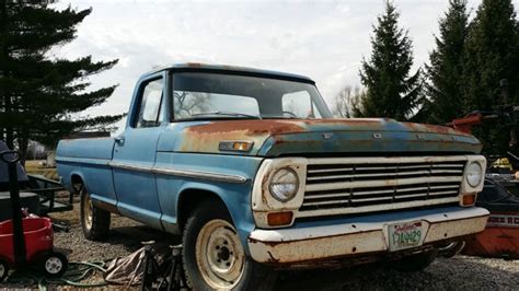 1968 Ford F 100 Long Bed 360 V8 4 Speed Manual Posi Original South