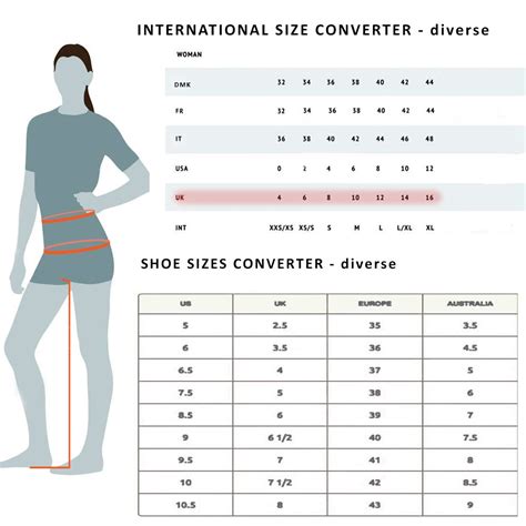 Diverse Online Uk Size Converter Inc Footwear