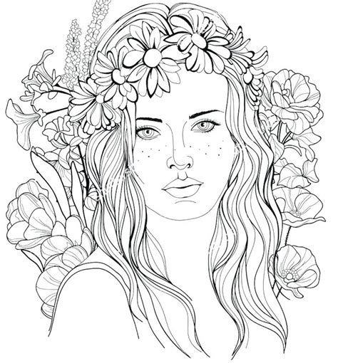 Famous Women Coloring Pages At Free Printable