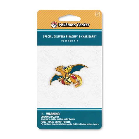Special Delivery Pikachu And Charizard Pokémon Pin Pokémon Center