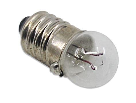 10pk Flash Lamp Bulbs Round 45v With Mes Cap — Eisco Labs