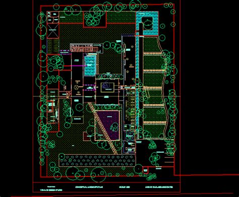 Farmhouse Landscaping Dwg Block For Autocad Designs Cad