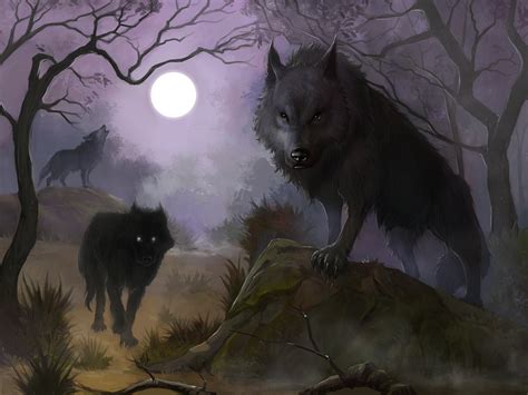 Valentin Tyustin Wolves Of The Dark Forest