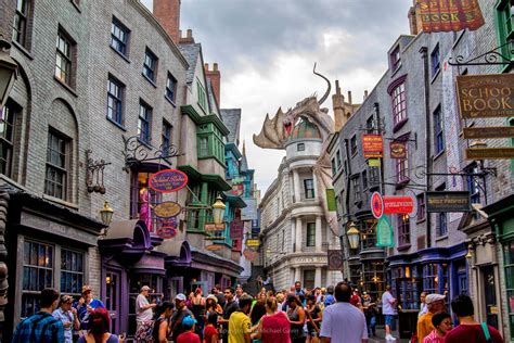Diagon Alley Grand Opens At Universal Orlando As Thousands Of Harry