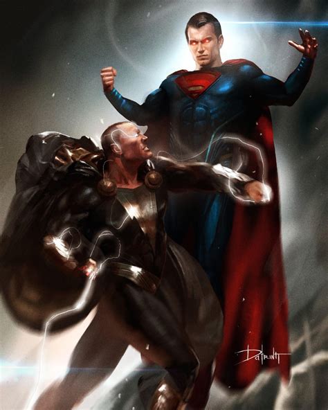 Man of tomorrow would have benefited from delving a little deeper into certain themes and characters, but it proves to be an exciting, visually pleasing new take on the man of steel which successfully freshens up his origin story. DCEU Superman Fights Black Adam in Epic Artwork | Screen Rant