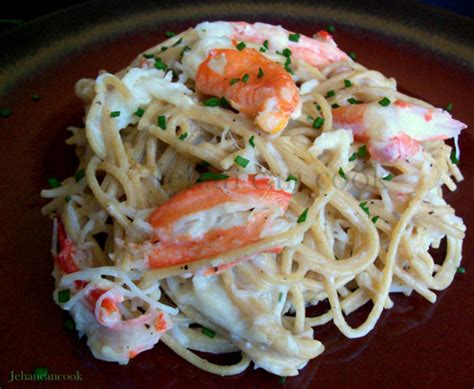 Crab Pasta Recipe — Dishmaps