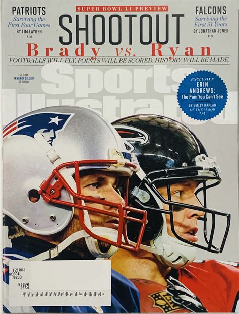 Tom Brady Sports Illustrated Super Bowl Li Preview “shootout Brady Vs