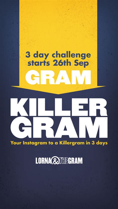 Gram To Killergram Challenge