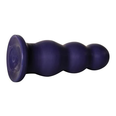 Zero Tolerance Gladiator 3 Bulb Xl Butt Plug Purple Sex Toys