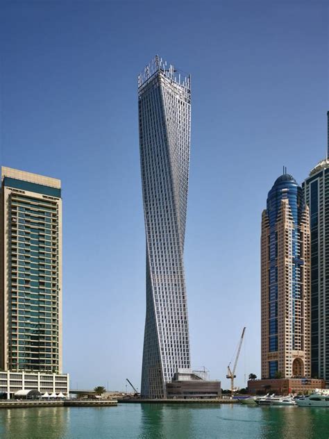 Cayan Tower Designed By Skidmore Owings And Merrill Architectural