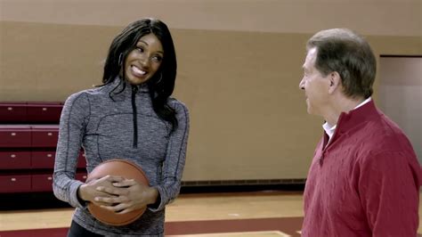 Taylor was born on may 12, 1987 to steve and suzette taylor. Nick Saban plays basketball with Maria Taylor | Maria ...
