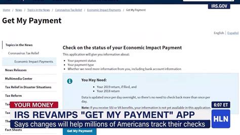 The Irs Says A Revamp Of Their Get My Payment App Will Help People