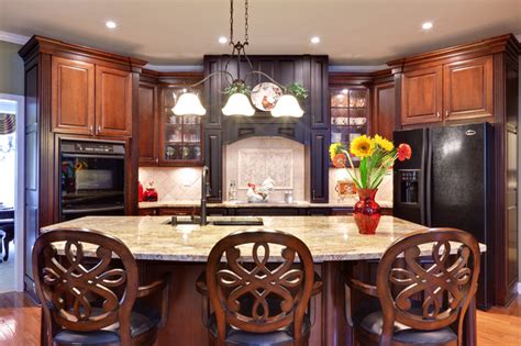 Here's the ultimate black kitchen ideas gallery and article showcasing kitchens with black cabinets, countertops, appliances get all kinds of great ideas for a black color scheme in your kitchen here. Teri Turan - Traditional - Kitchen - atlanta - by Turan ...
