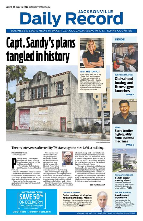 Jacksonville Daily Record 7/7/22 by Daily Record & Observer LLC - Issuu