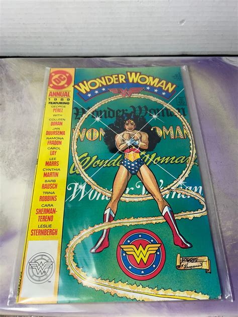Wonder Woman Annual 1989 Vintage Dc Comic Book Cpjcollectibles