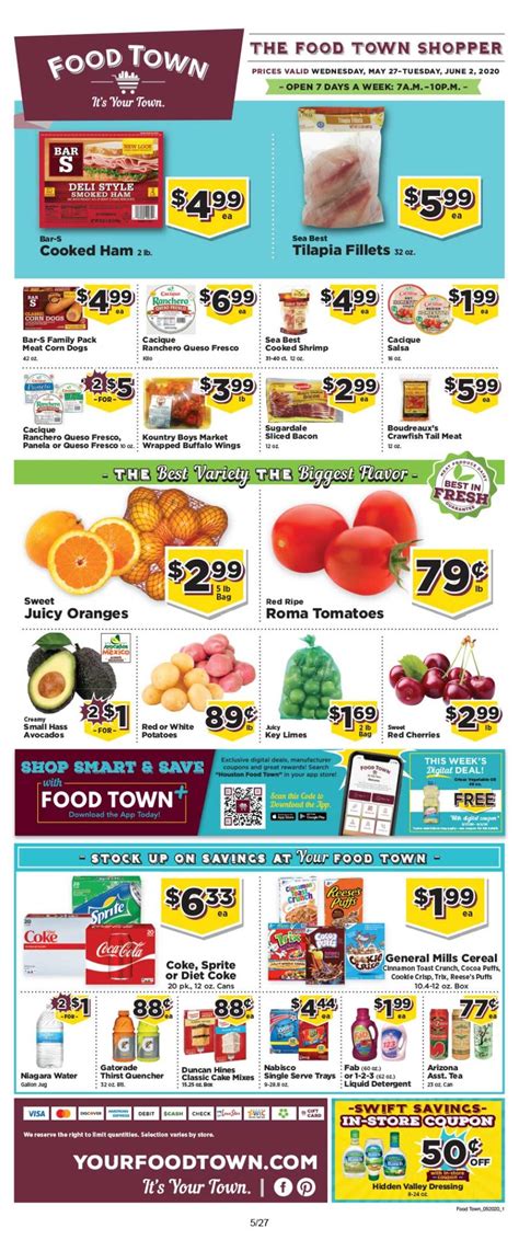 Weekly Grocery Ads And Food Town Specials Food Town