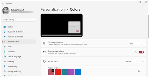 Change Accent Color In Windows 11 Tutorial Windows 11