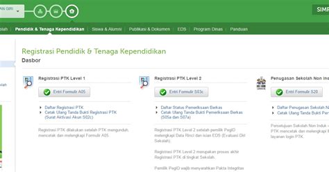 Memasukkan nuptk/pegid ptk yang mengajukan pengawas madrasah/sekolah. cara Daftar atau Registrasi PTK Baru di Layanan Simpatika ...