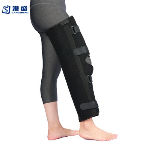 Gangsheng Custom Medical Leg Braces Supporter Knee Sliders Support Orthosis Support Brace Belt