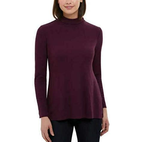 Jones New York Jones New York Womens Turtleneck Top