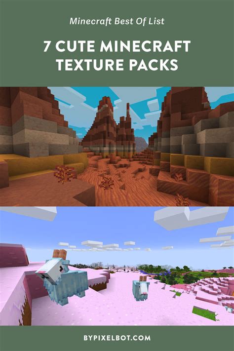 7 Cute Minecraft Texture Packs Youll Fall In Love With — Bypixelbot