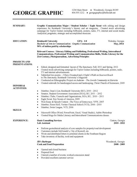 This interactive minimalist website example features a simple navigation bar that consists of only capital letters. Resume Examples For College Students , #college #examples ...