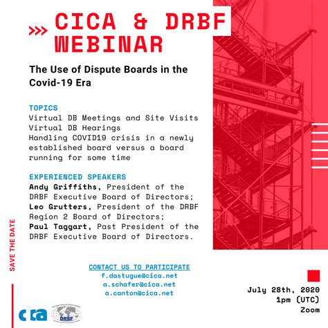 Cica And Drbf Joint Webinar Cica