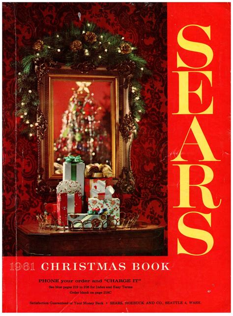 1961 Sears Wish Book Christmas Books Christmas Catalogs Christmas