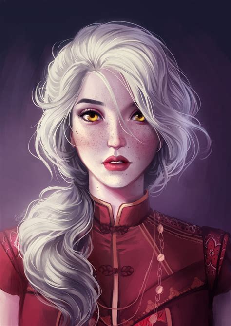 [c] myren by wernope on deviantart digital art girl character portraits fantasy character