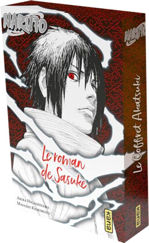 Bazar Du Manga Naruto Coffret Roman Akatsuki