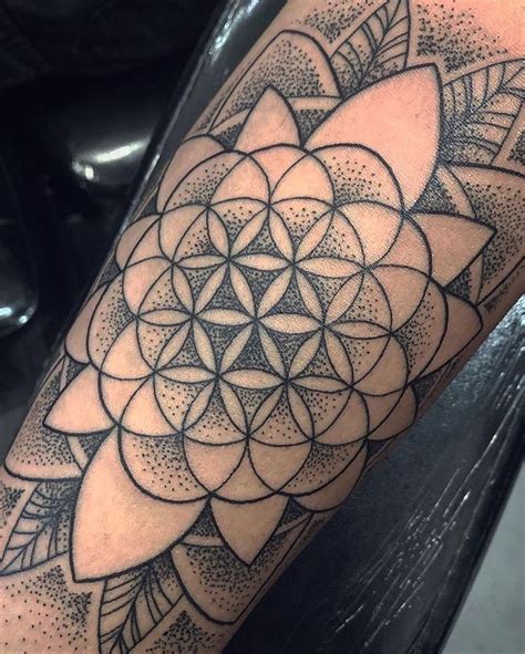 Pin By Lexi ☯ On Tattoos Piercings Flower Of Life Tattoo Tribal