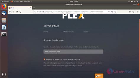 How To Install Plex Media Player On Ubuntu 1804 Linuxhelp Tutorials
