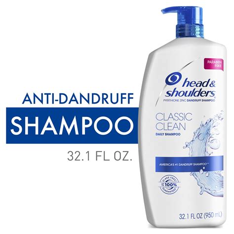 Head And Shoulders Anti Dandruff Shampoo Classic Clean 321oz