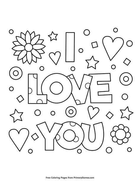 Hugs And Kisses Coloring Page Free Printable Ebook Artofit