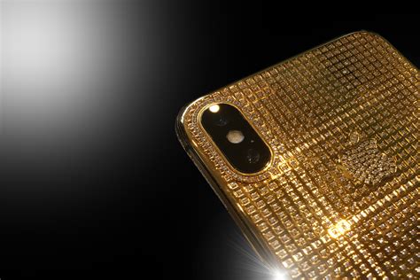 18ct Rose Gold Iphone X Unique Brilliance Edition Goldstriker