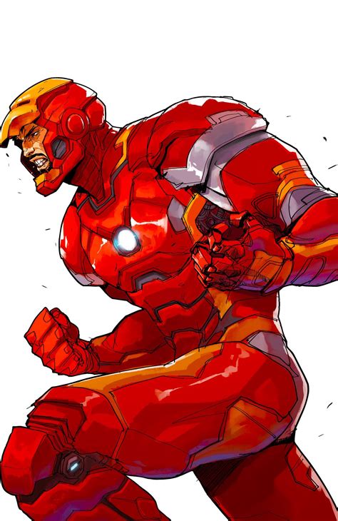 Ironman In Action Form Avengers Earths Mightiest Heroes Avengers Team
