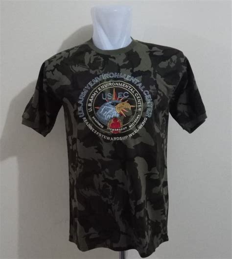 Jual Kaos Army Kaos Loreng Bahan Katun Body Fit 09 Di Lapak