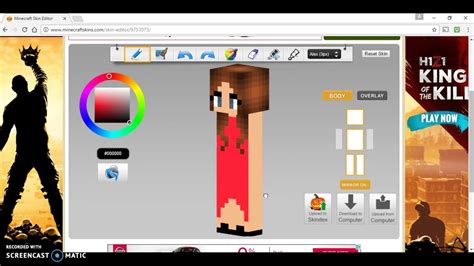 How To Create Your Own Skin Skindex Youtube