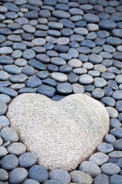 Heart Shaped Stone On Path Superstock Stone Stone Rocks Plate
