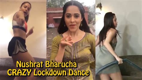 Bored Nushrat Bharuchas Crazy Lockdown Dance 💃🏻 Youtube