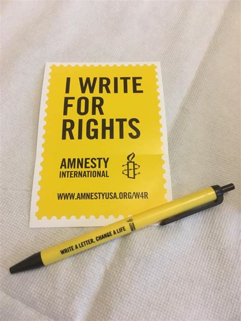 Write For Rights With Amnesty International The New York Society For Ethical Culture