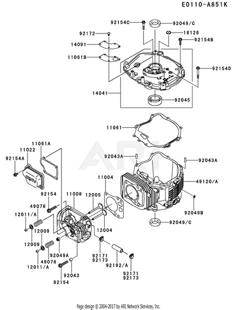 The area is then divided by the length of the diagram in order to obtain mean height. Kawasaki FJ180V-AM07 4 Stroke Engine FJ180V Parts Diagram ...
