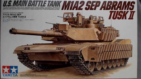 Unboxing The Tamiya M1A2 SEP Abrams Tusk II YouTube