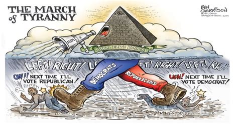 The March Of Tyranny Cartoon By Ben Garrison This Cartoon Sparked A