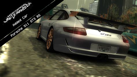 Porsche 911 Gt3 Rs Addon Photos Need For Speed Most Wanted Nfscars