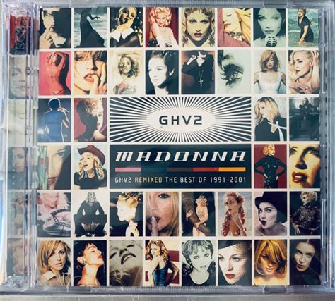 Madonna Ghv2 Remixes 2cd Set 6 Bonus Mixes Promo Card Borderline Music