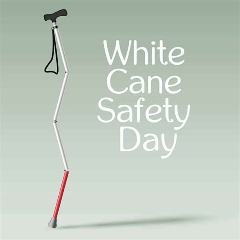 White Cane Safety Day 2020 National Awareness Days Calendar 2020 And 2021