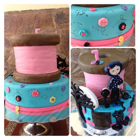 Coraline Cake Made By Me It Was So Much Fun To Made 6th Birthday Parties Birthday